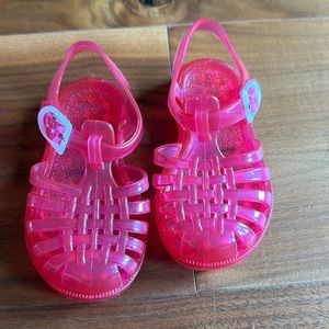 NEW ✨ Maison Frida Pink Jelly Sandals / Girls Shoes 5 5.5